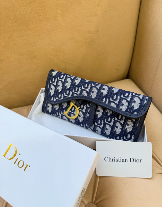 کیف پول مسترکوالیتی باکس دار برند dior دیور