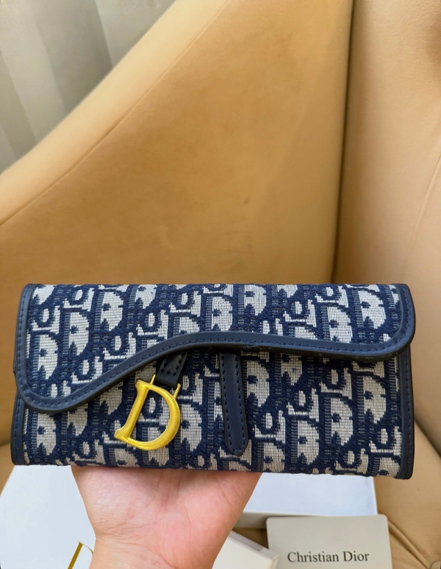 کیف پول مسترکوالیتی باکس دار برندdior دیور