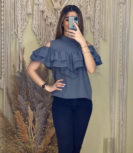 شومیز چین دار
